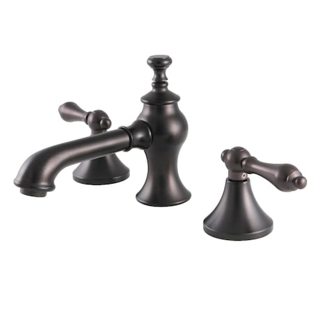 KC7065AL Vintage 8 Widespread Bathroom Faucet, Oil Rubbed Bronze